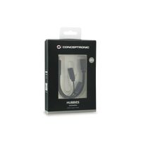 Miniatura 3 de HUB USB 3.1 TIPO C CONCEPTRONIC HUBBIES 1 PUERTO USB 3.0 + 2 PUERTOS USB 2.0 COLOR NEGRO