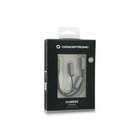 Miniatura 3 de HUB USB 3.1 USB-C CONCEPTRONIC HUBBIES 1 PUERTO USB 3.0 + 2 PUERTOS USB 2.0 COLOR GRIS