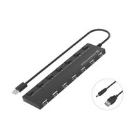 Miniatura 1 de HUB USB 2.0 CONCEPTRONIC  HUBBIES08 7 PUERTOS CON INTERRUPTORES