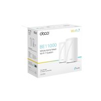 Miniatura 4 de PUNTO DE ACCESO INTERIOR MESH WIFI 7 TP-LINK TRIBANDA 2-PACK BE9300 5760Mbps/6GHz 2880Mbps/5GHz