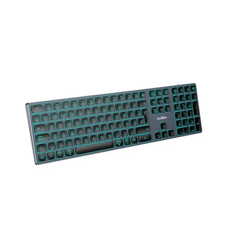 Coolbox Teclado Inal. Retroil.MOONLIGHT B431 Negro - Imagen 1 de 6 Coolbox Teclado Inal. Retroil.MOONLIGHT B431 Negro - Imagen 1 de 6