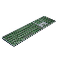 Miniatura 2 de Coolbox Teclado Inal. Retroil.MOONLIGHT B431 Negro