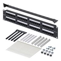 Miniatura 7 de Panel de Parcheo 2U de 48 Puertos Cat6 RJ45 - UTP -Tipo 110