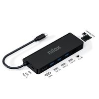 Miniatura 2 de Nilox Dock Usb c 8 en 1 Negro