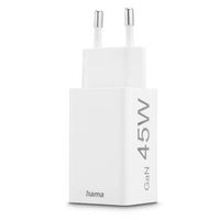 Miniatura 5 de CARGADOR DE PARED HAMA 45W 1xUSB-C PD 1xUSB-A MINICARGADOR COLOR BLANCO
