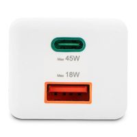 Miniatura 8 de CARGADOR DE PARED HAMA 45W 1xUSB-C PD 1xUSB-A MINICARGADOR COLOR BLANCO