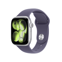 Miniatura 1 de Apple Watch Series 11 GPS 42mm Silver Aluminium Case with Purple Fog Sport Band - M/L