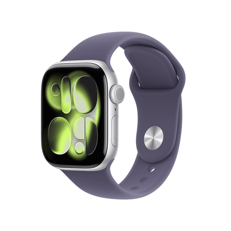 Apple Watch Series 11 GPS 42mm Silver Aluminium Case with Purple Fog Sport Band - M/L - Imagen 1 de 10 Apple Watch Series 11 GPS 42mm Silver Aluminium Case with Purple Fog Sport Band - M/L - Imagen 1 de 10
