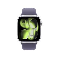 Miniatura 3 de Apple Watch Series 11 GPS 42mm Silver Aluminium Case with Purple Fog Sport Band - M/L