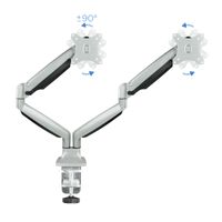 Miniatura 5 de Tooq DB3132TNR-S Soporte Mesa incl/gir 2brz 13-32