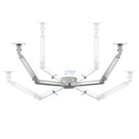 Miniatura 9 de Tooq DB3132TNR-S Soporte Mesa incl/gir 2brz 13-32