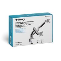 Miniatura 12 de Tooq DB3132TNR-S Soporte Mesa incl/gir 2brz 13-32