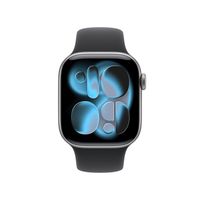 Miniatura 2 de Apple Watch Series 11 GPS + Cellular 42mm Space Grey Aluminium Case with Black Sport Band - M/L