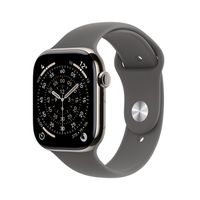 Miniatura 1 de Apple Watch Series 11 GPS + Cellular 46mm Natural Titanium Case with Stone Grey Sport Band - M/L