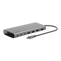 Miniatura 1 de DOCKING USB-C BELKIN INC015BTSG A 2xHDMI 4K 2xUSB-A 3.0 1xRJ45 3xUSB-C PD 100W