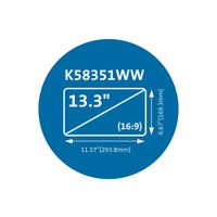 Miniatura 13 de Magn Priv Scr Filt f 13.3 16:9 Laptop