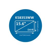 Miniatura 14 de Magn Priv Scr Filt f 15.6 16:9 Laptop
