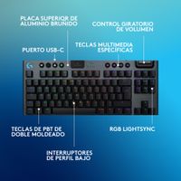 Miniatura 7 de G915 X LSPEED TKL LP Wless KBD Black ES