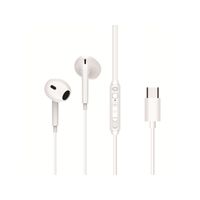 Miniatura 2 de AURICULAR INTRAUDITIVO USB-C CONCEPTRONIC BRENDAN02W 1.2m MICROFONO CONTROLES COLOR BLANCO