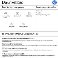 Miniatura 4 de MINI PC HP BUSINESS DESKTOP PRODESK 4 G1I DESKTOP AI COMPUTER - INTEL CORE ULTRA 5 235T - VPRO TECHNOLOGY - 16 GB - 512 GB SSD - MINI PC - JACK B