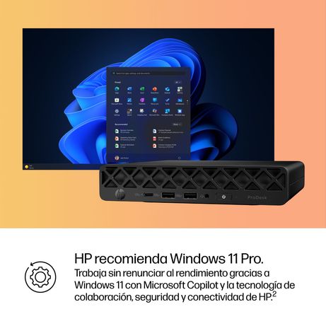 MINI PC HP BUSINESS DESKTOP PRODESK 4 G1I DESKTOP AI COMPUTER - INTEL CORE ULTRA 5 235T - VPRO TECHNOLOGY - 16 GB - 512 GB SSD - MINI PC - JACK B - Imagen 9 de 20 MINI PC HP BUSINESS DESKTOP PRODESK 4 G1I DESKTOP AI COMPUTER - INTEL CORE ULTRA 5 235T - VPRO TECHNOLOGY - 16 GB - 512 GB SSD - MINI PC - JACK B - Imagen 9 de 20