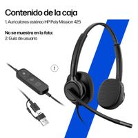 Miniatura 6 de HP Poly Mission 415 Mono Classic BULK