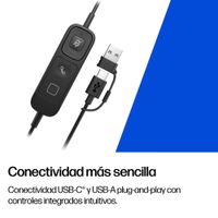 Miniatura 7 de HP Poly Mission 625 Stereo Wired BULK