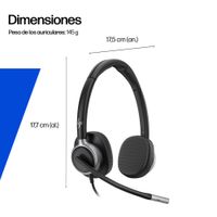 Miniatura 10 de HP Poly Mission 625 Stereo Wired BULK