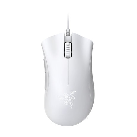 RATON GAMING RAZER DEATHADDER ESSENTIAL | 6400 DPI | BLANCO - Imagen 1 de 3 RATON GAMING RAZER DEATHADDER ESSENTIAL | 6400 DPI | BLANCO - Imagen 1 de 3