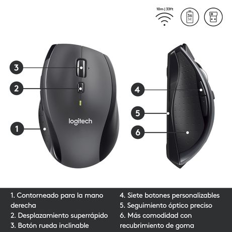 RATON LOGITECH INALAMBRICO M705 SILVER - Imagen 14 de 17 RATON LOGITECH INALAMBRICO M705 SILVER - Imagen 14 de 17