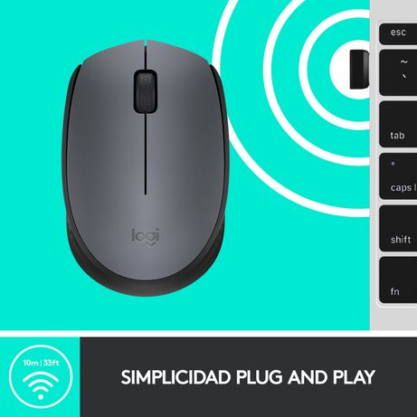 RATON INALAMBRICO LOGITECH M170 GRIS - Imagen 15 de 16 RATON INALAMBRICO LOGITECH M170 GRIS - Imagen 15 de 16