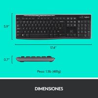 Miniatura 14 de TECLADO INALAMBRICO + RATON OPTICO LOGITECH MK270