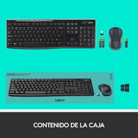 Miniatura 18 de TECLADO INALAMBRICO + RATON OPTICO LOGITECH MK270