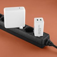 Miniatura 13 de CARGADOR USB GAN HAMA 00201994 65W 2xUSB-C PD COLOR BLANCO
