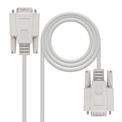 NANOCABLE  CABLE SERIE RS232, DB9/M-DB9/H, 3.0 M (10.14.0203)