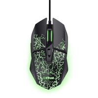 Miniatura 4 de MOUSE TRUST GXT 113 FELOX USB 2.0 6400 DPI AJUSTABLE 6 BOTONES ILUMINACION LED COLOR NEGRO