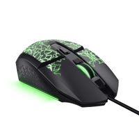 Miniatura 5 de MOUSE TRUST GXT 113 FELOX USB 2.0 6400 DPI AJUSTABLE 6 BOTONES ILUMINACION LED COLOR NEGRO