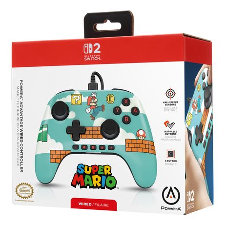 PowerA Advantage Wired Controller for NSW2- Mario Time - Imagen 5 de 10 PowerA Advantage Wired Controller for NSW2- Mario Time - Imagen 5 de 10