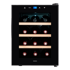 FRIGORIFICO UNA PUERTA INFINITON WCL-12BF NOFROST E ALTO 47.5 CM ANCHO 34.5 CM NEGRO