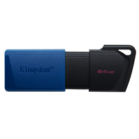 Miniatura 1 de MEMORIA 64GB EXODIA KINGSTON USB 3.2 (BLACK+ BLUE)