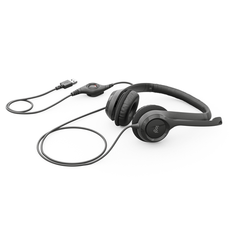 AURICULARES + MICRO LOGITECH USB H390 NEGRO - Imagen 1 de 8 AURICULARES + MICRO LOGITECH USB H390 NEGRO - Imagen 1 de 8