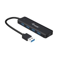 Miniatura 2 de HUB USB EQUIP LIFE A 4 PUERTOS USB 3.2 INCLUYE ADAPTADOR USB-C