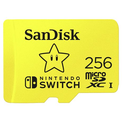 SANDISK AND NINTENDO COBRANDED MICROSDXC, SQXAO, 256GB, V30, U3, C10, A1, UHS-1, 100MB/S R, 90MB/S W, 4X6, LIFETIME LIMITED - Imagen 2 de 3 SANDISK AND NINTENDO COBRANDED MICROSDXC, SQXAO, 256GB, V30, U3, C10, A1, UHS-1, 100MB/S R, 90MB/S W, 4X6, LIFETIME LIMITED - Imagen 2 de 3