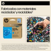 Miniatura 4 de TINTA CIAN HP EVOMORE 924E