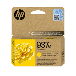 HP 937E EVOMORE YELLOW INK