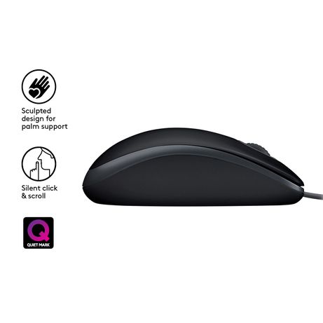 RATON LOGITECH B110 SILENT USB NEGRO - Imagen 6 de 8 RATON LOGITECH B110 SILENT USB NEGRO - Imagen 6 de 8