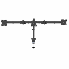 Monitor Arm - Triple - Deskmount - Steel