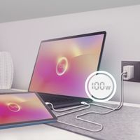 Miniatura 7 de AISENS Cargador Gan 100W, 2xUSB-C PD3.0 QC4.0 QC5.0, 1xUSB-A QC3.0, Blanco