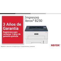 Miniatura 11 de XEROX  Xerox B230 A4 34 ppm Impresora inalámbrica a doble cara PCL5e/6 2 bandejas Total 251 hojas  Laser Wifi Dúplex