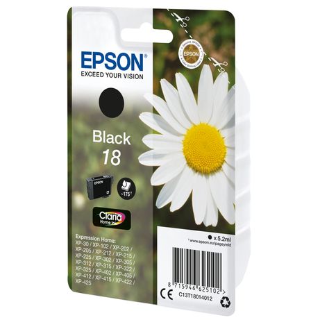 CARTUCHO EPSON NEGRO T1804 C13T18014022 - Imagen 3 de 3 CARTUCHO EPSON NEGRO T1804 C13T18014022 - Imagen 3 de 3